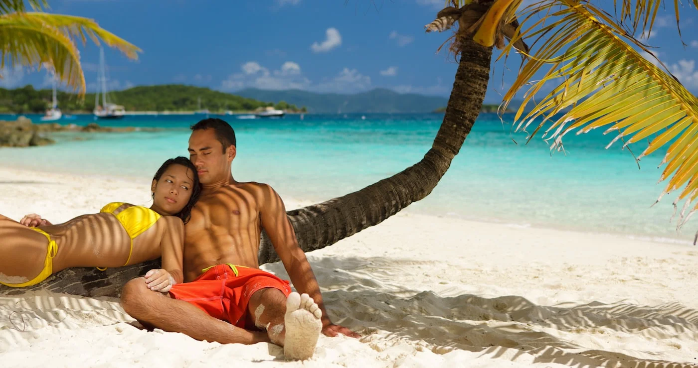 Caribbean honeymoon vacation